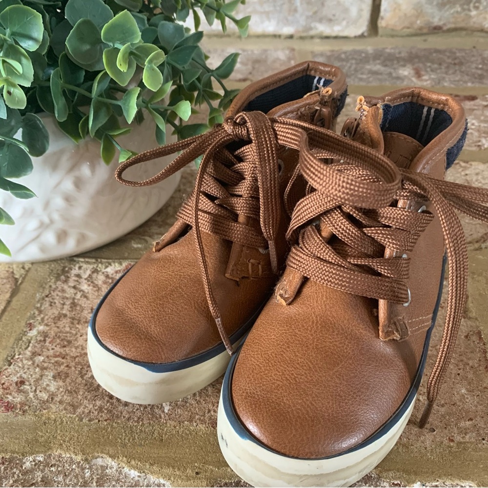 NAUTICA | Tan Toddler Boots | 8